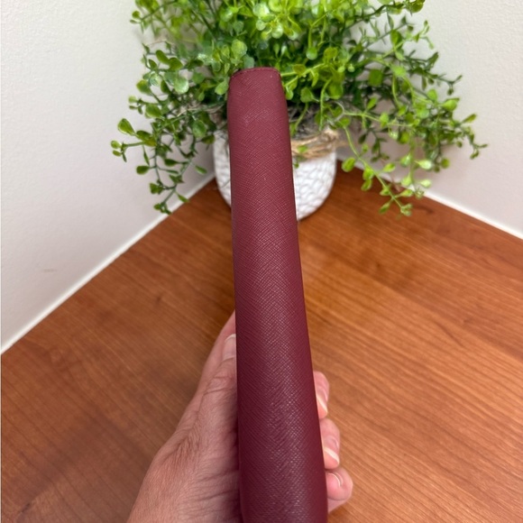 Kate Spape Burgundy Wallet Neda Newberry Lane Saffiano Leather - Picture 9 of 15